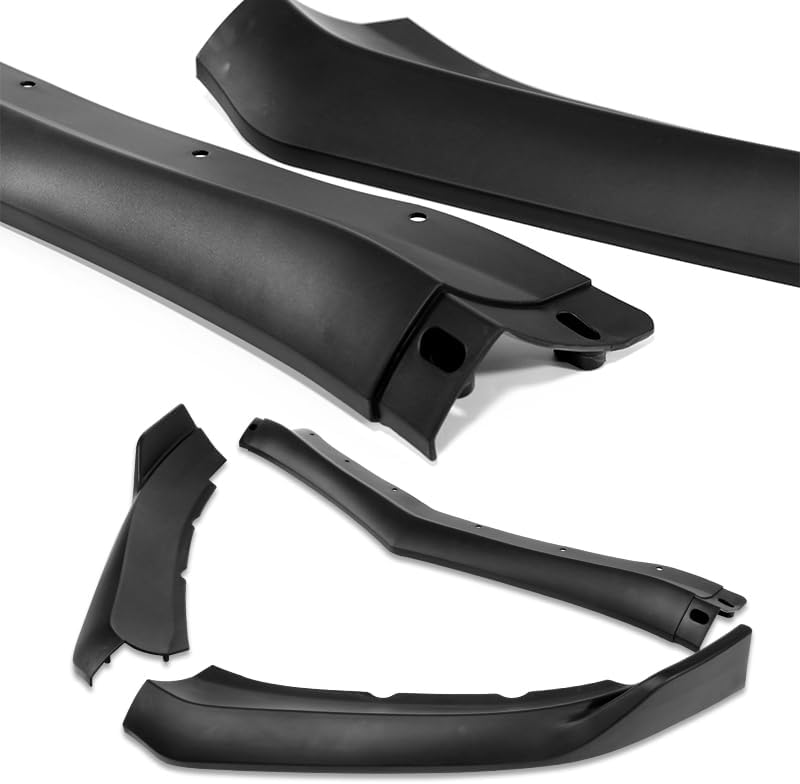 STAY TUNED PERFORMANCE ABS Material GT-Style Front Bumper Lip Body Kit Spoiler Splitter Compatible with 2013 2014 Cadillac ATS (Matt Black)