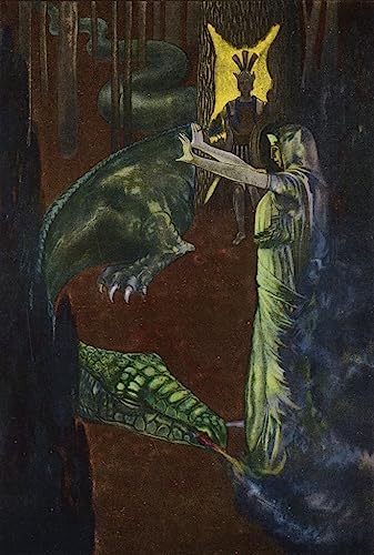 Affiche Toile Jason et Médée par Artus Scheiner pour Décoration Murale Salon 60x90cm