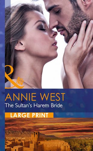 The Sultan's Harem Bride [Large Print] 0263256383 Book Cover
