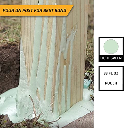 Sika Postfix Fence Post Mix, Mix-In-The-Bag Expanding Foam For Supporting Non-Structural Posts, Fence, Mailbox, And Sign Posts #TOP6