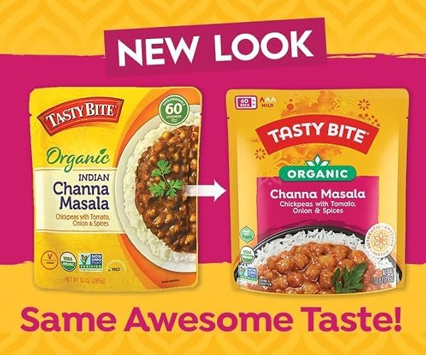 Tasty Bite Organic Channa Masala, 10 Ounce, Pack of 6, Ready to Eat, Microwavable Entree, Vegan & Gluten Free by TASTY BITE - Image 5