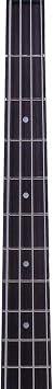 IB Bass,Electric Bass Guitar Beginner Kit 4 String Exquisite Basswood Bass with Power Line and Wrench Tool for Starter (Sunset)