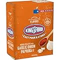 Kingsford Signature Flavors Wood Pellets with Garlic, Onion and Paprika, Hickory Wood Blend, 100% Real Spice - For All BBQ Grills & Smokers, 18 lbs