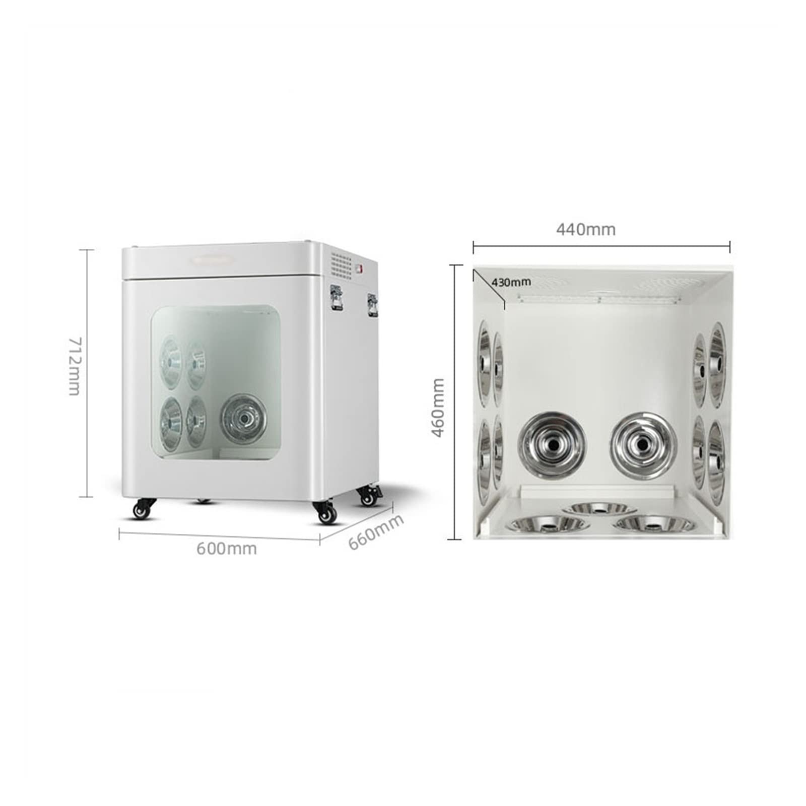 Essiccatore per Animali Domestici Scatola di Essiccazione for Animali Domestici Negozio di Animali Domestici Bagno Che soffia Asciugatrice Automatica Intelligente Asciugatrice per Cani
