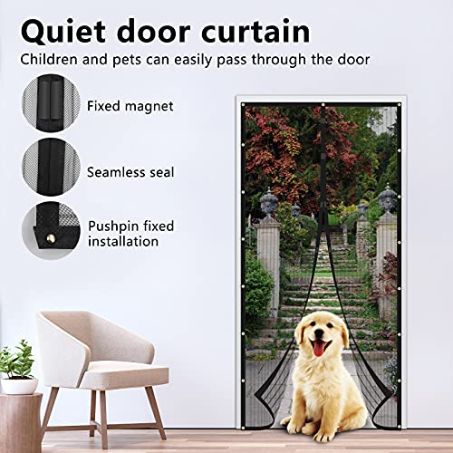 Zanzariera Magnetica per Porta 100*210cm Finestra