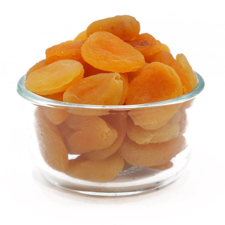 C.J. Dannemiller Dried Apricots, Bulk 28 LB Case, Whole, Delicious Dried Fruit for Snacking, Trail Mix