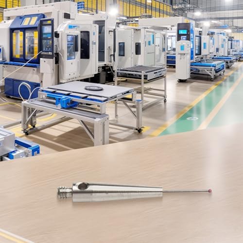 Stylet M2 CMM de haute précision avec tête à bille et pointe acier - 5