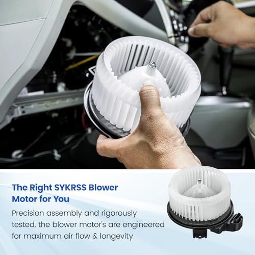 Image of HVAC Blower Motor 700308 Compatible with Ram 1500 2014-2018, Compatible with Jeep Wrangler 2014-2017, 68214892AB, 68232369AA A /C Blower Motor Assembly for Wrangler JK 2018