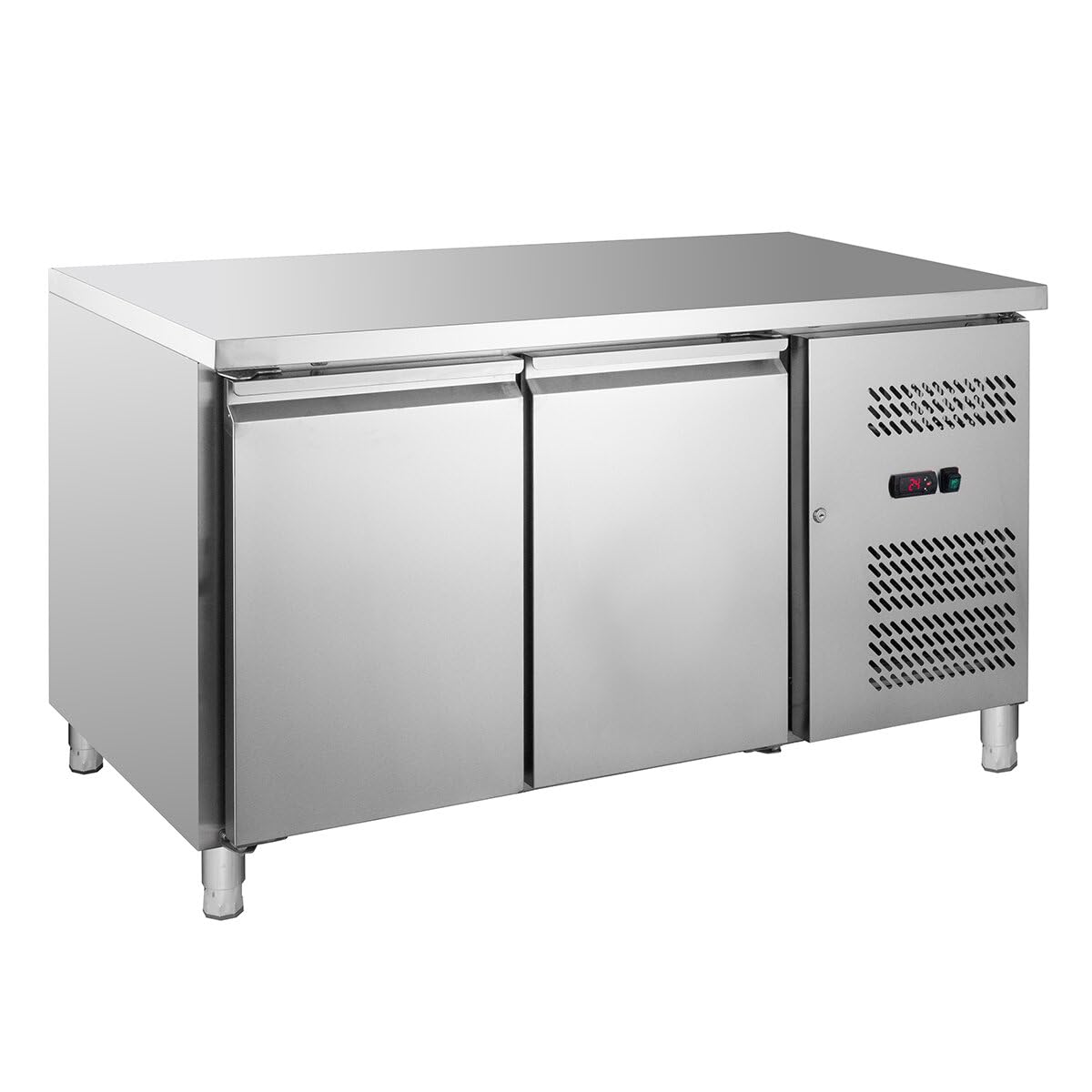 GastroHero Table réfrigérée ECO 2/0 - GN 1/1 | CHR Fournitures de la restauration