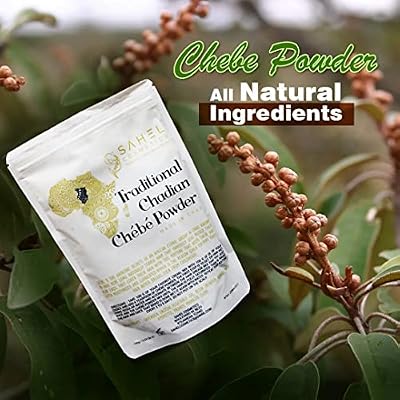 Roselle Naturals Chebe Powder Imported from Chad, Africa 1000 grams - Organic Hair Mask for Hair Growth Deep Moisturizing Powder