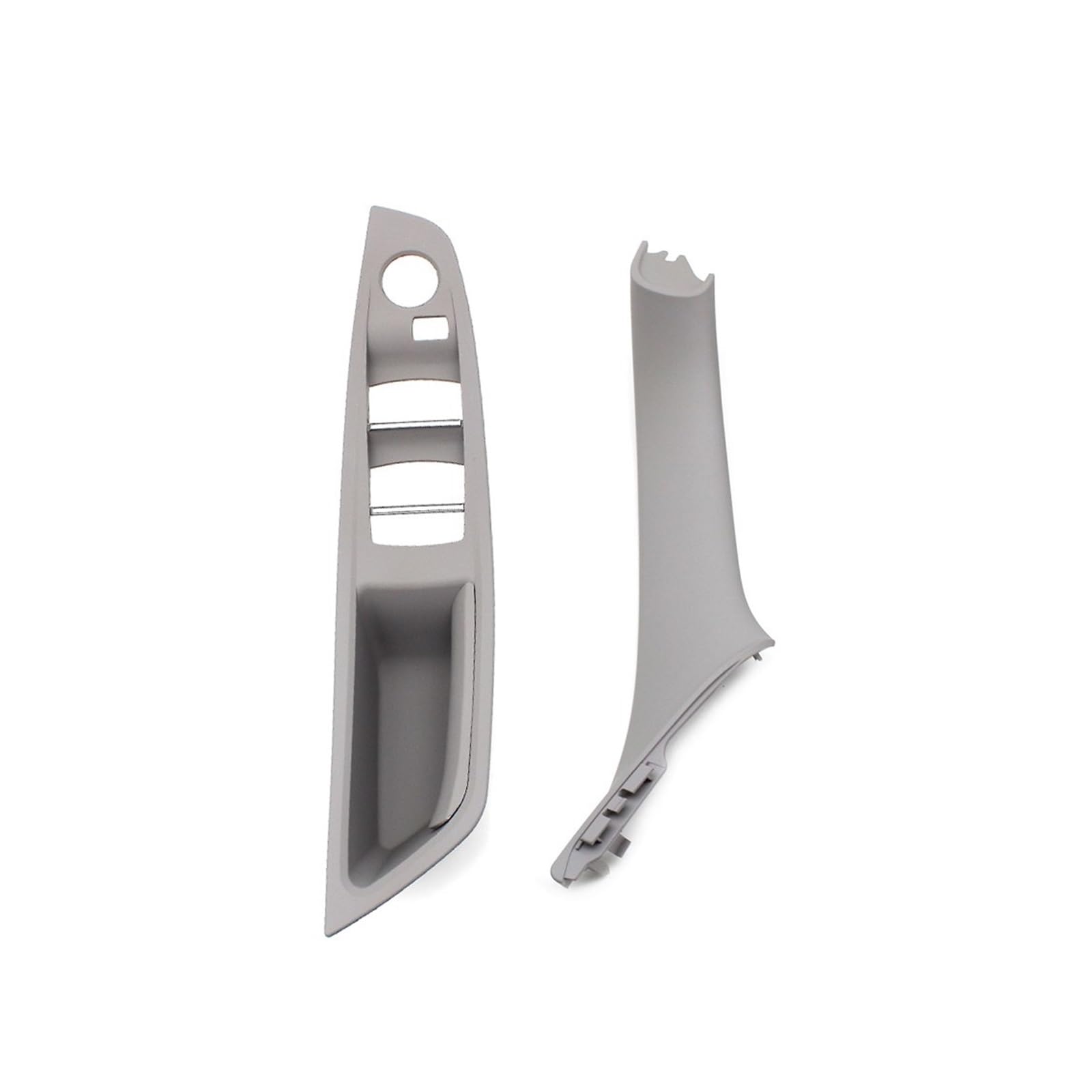 Nqkcuac Door Pull Handle for BMW F10 F11 F18 520 523 525 528 51417225865 LHD Car Inner Passenger Door Panel Handle Pull Trim Cover