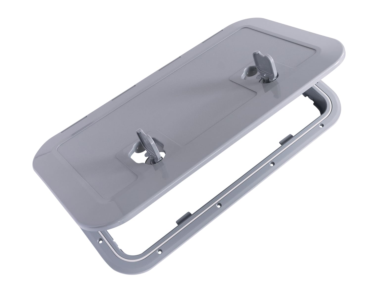 New Marine Flush Inspection Hatch Grey 600 x 350
