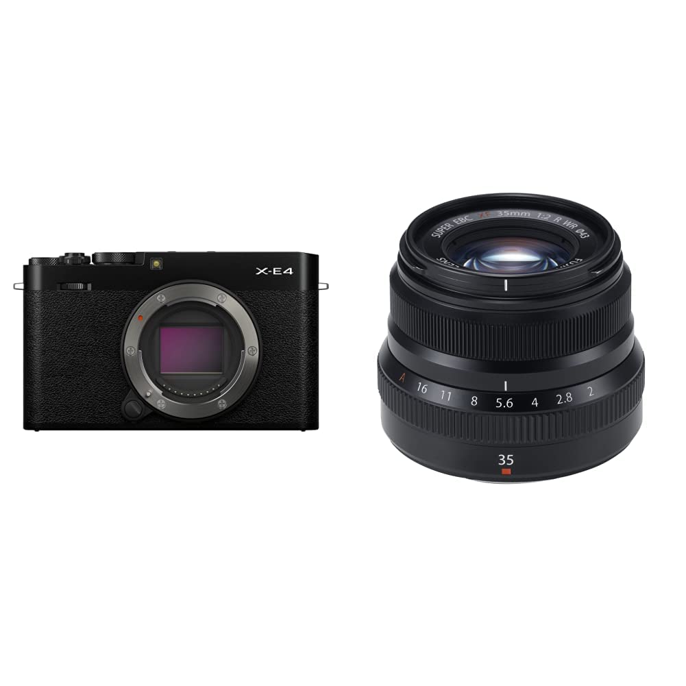 Amazon.co.jp: FUJIFILM ミラーレス一眼デジタルカメラ X-E4 ブラック 