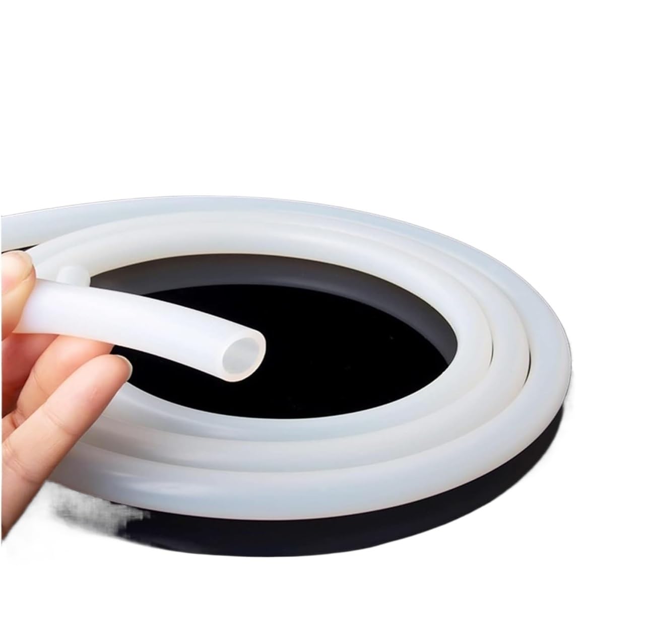 High Temp Resistant Flexible Silicone Tube， Silicone Hose White Multiple Sizes(8x12mm)