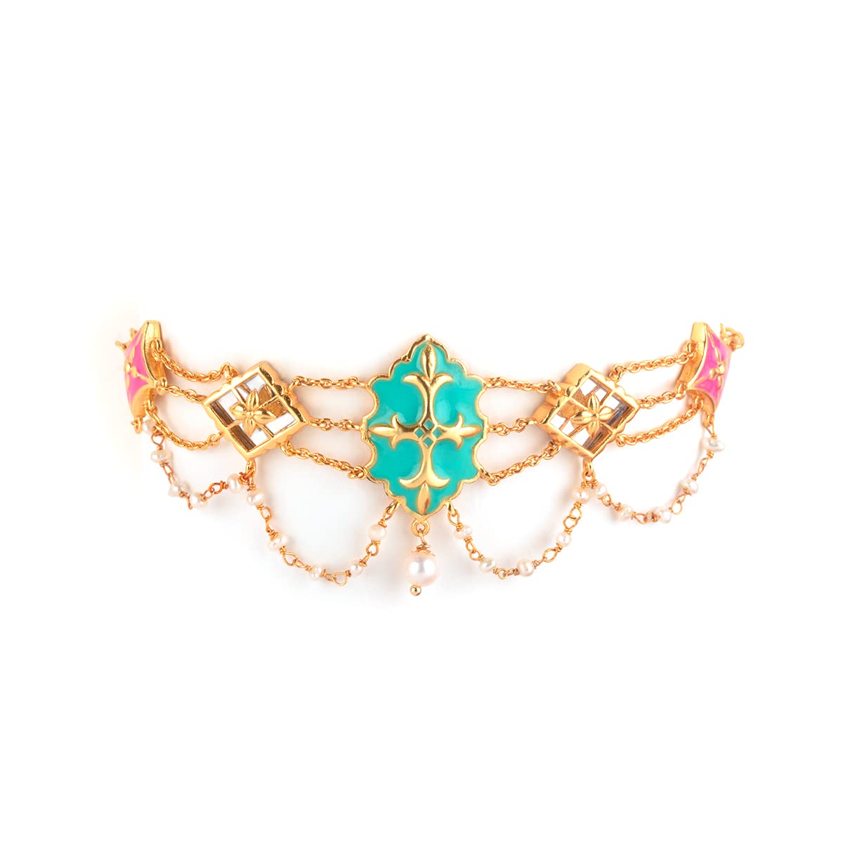 Shaya By Caratlane Baari Barsi Bracelet In Gold Plated Brass For Women (B09XFNP5S7) Amazon Price History, Amazon Price Tracker