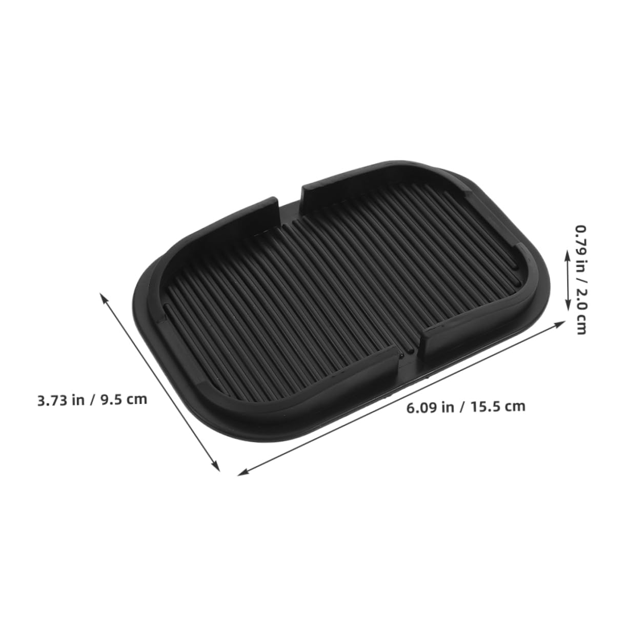HOLIDYOYO 2pcs Car -Skid Mat Universal Holder Non Slip Dashboard Pad for Car Slip Gel Pad for Dashboard Large Slot Holder