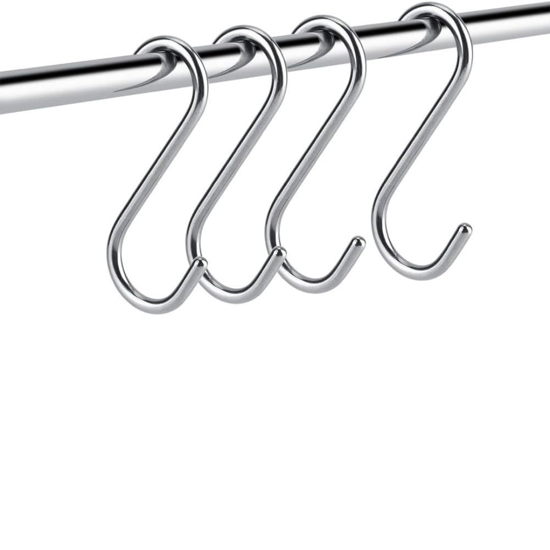 PARENCE.- Zestaw 13 metalowych haczyków S - 3 rozmiary (10 cm, 6 cm, 3,5 cm) - Wielofunkcyjny do kuchni, łazienki, ogrodu i przechowywania