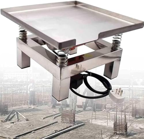 Mesa vibratoria de hormigón, banco de pruebas de vibración, plataforma de vibración de bloque de prueba, para agitar el precipitado, eliminar burbujas