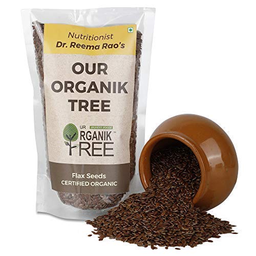 Our Organik Tree, Certified Organic Raw Flax Seeds | Alsi | Weight Loss | Healthy Seeds | Superfood | Omega 3 | No GMO (Rich in Omega-3 / Superfood) (200 GM) (B08RG98V17) Amazon Price History, Amazon Price Tracker