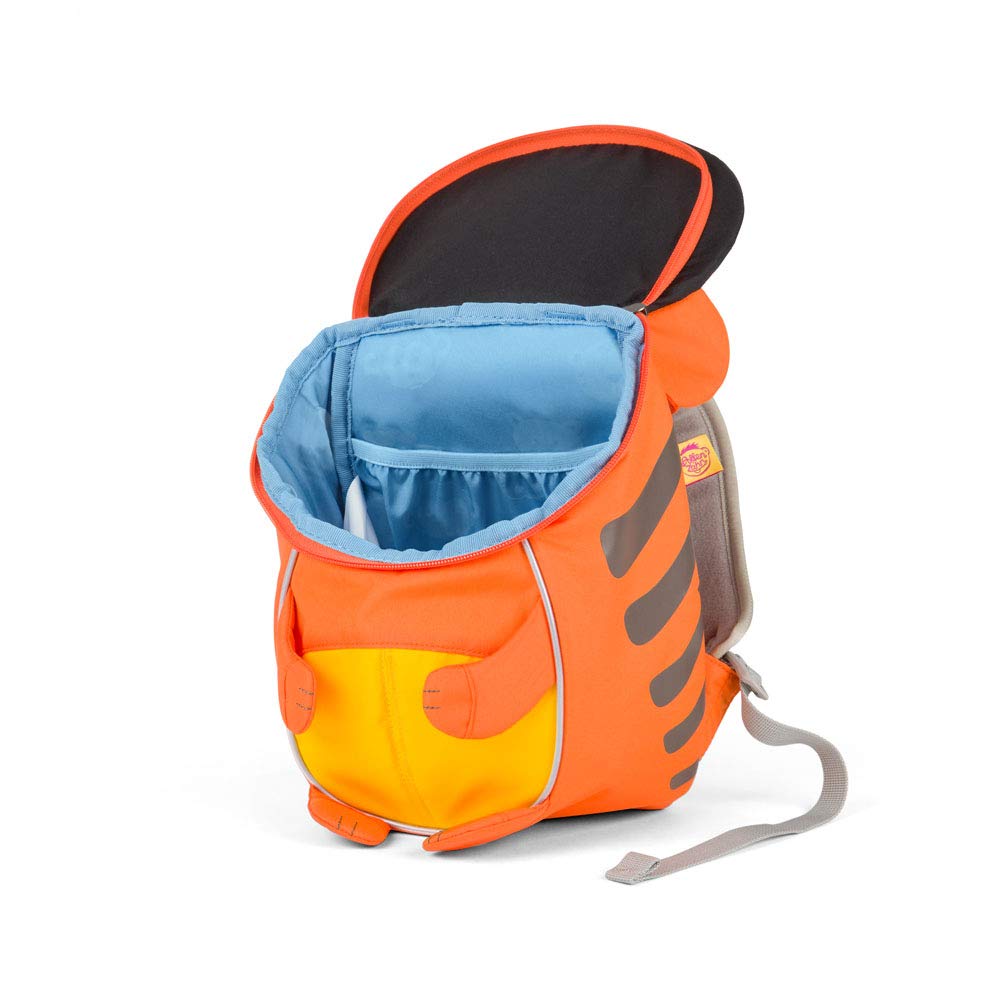 Affenzahn Kleiner Freund Kindergarten-Rucksack für 1-3 Jährige Ergonomisch Reflektierend Ziehzunge mit Namensschild Bär | Ergonomischer Kindergarten-Rucksack für Kinder von 1 bis 3 Jahren mit Reflektoren, Ziehzunge und Namensschild