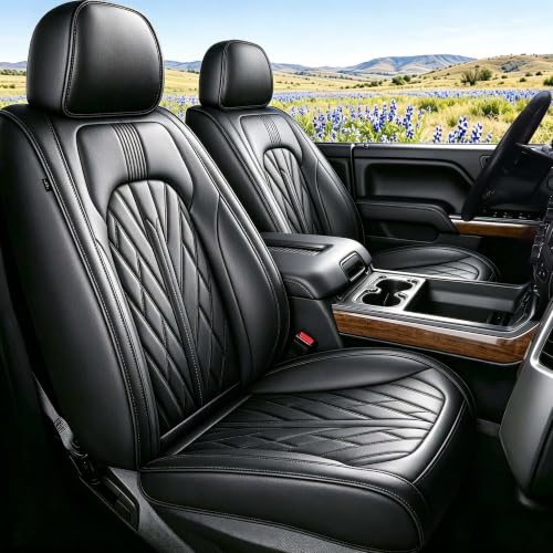 Seat Covers for Chevy Silverado GMC Sierra 2007-2026 Fit 1500
