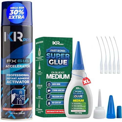 ixirpro CA Glue with Activator Kit