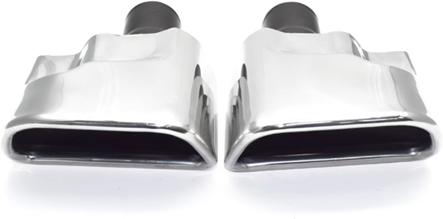 Car Tailpipe Tips 1 Pair Car Tailpipe Exhaust Tip for Pipe Stainless Steel Muffler for Chevrolet for Captiva