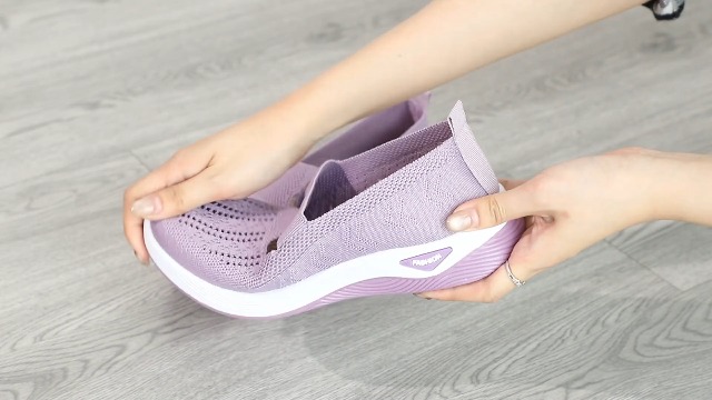 Deflorence Milan Sneakers da Donna, Scarpe Ortopediche Vintage, Ultra Comode, Viola, 39.5 EU