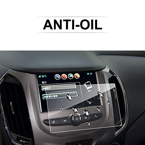 Lfotpp Glass Car Navigation Screen Protector For 2016-2018 Cruze / 2022 Equinox 7 Inch Mylink,[9H] Clear Tempered Glass Center Touch Screen Protector Against Scratch High Clarity #TOP2