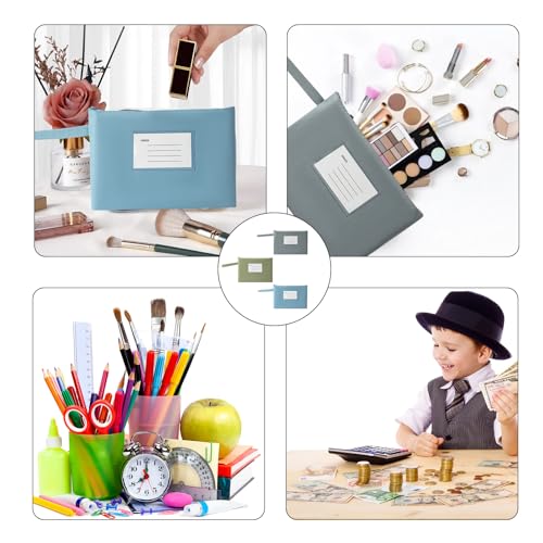 3Stk Geldtasche,Geldtaschen Banktasche,Geldtaschen mit Reißverschluss,Geld Tasche,Geldmappe,Banktasche A5,Bankmappe Dokumententasche,Geldsack Geldumschlag für Schule Haushalt Business (Grau+Grün+Blau)