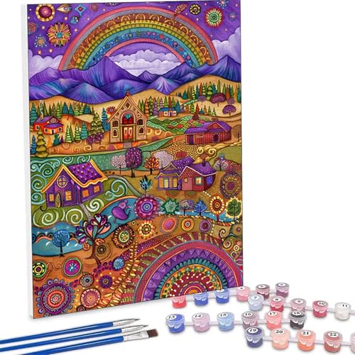 �������G ��, ���i �����h��G �L�b�g DIY ��l ���S�Ҍ��� �f�W�^�����G ��h�� Paint by Numbers for Adults �A�N�����y�C���g ���ʉ� �z�[�� �I�t�B�X���� �M�t�g ��H�| �|�p��h�� �G���� �C���e���A �Ǐ��� 90x