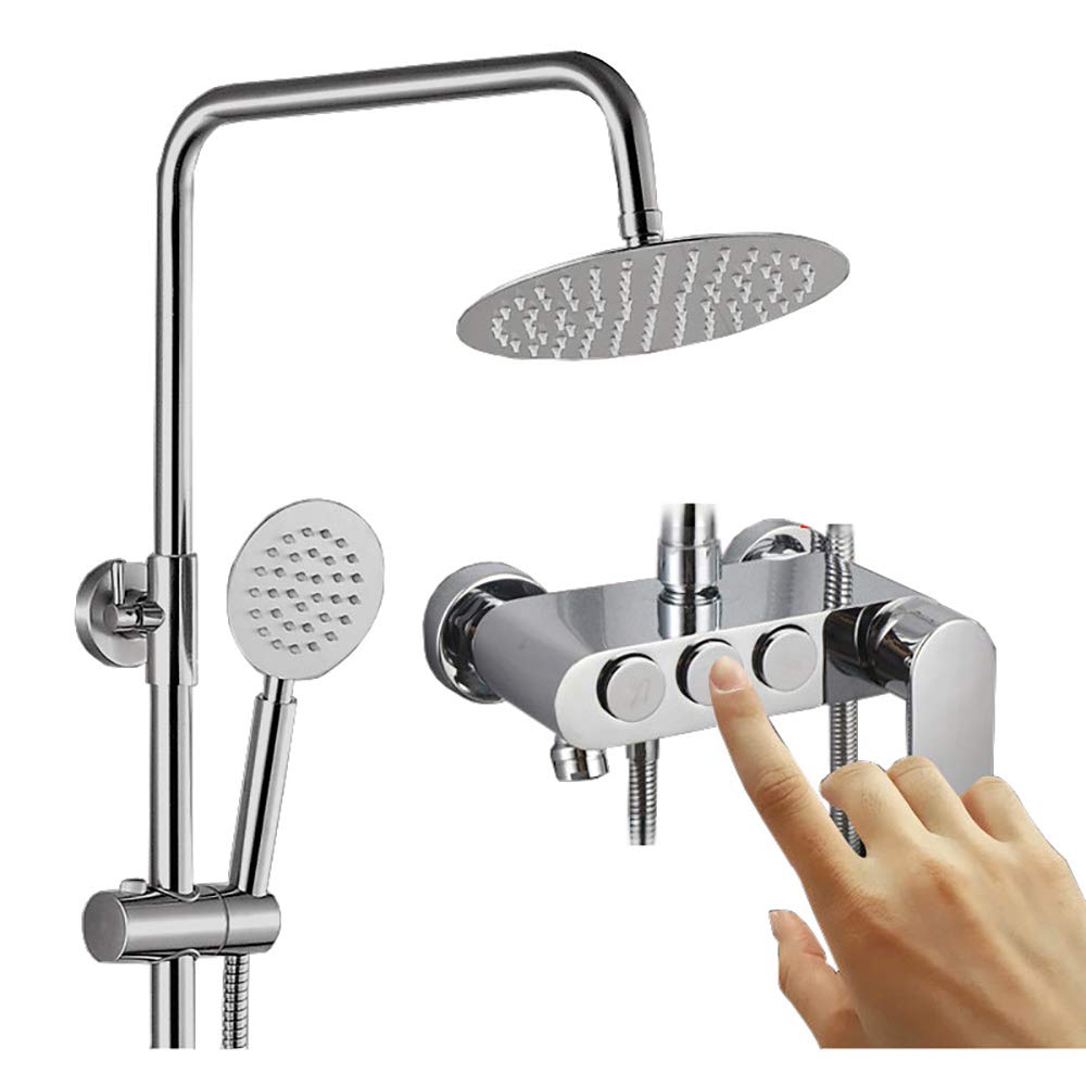 Système de douche de salle de bain pour créer un spa relaxant chez soi