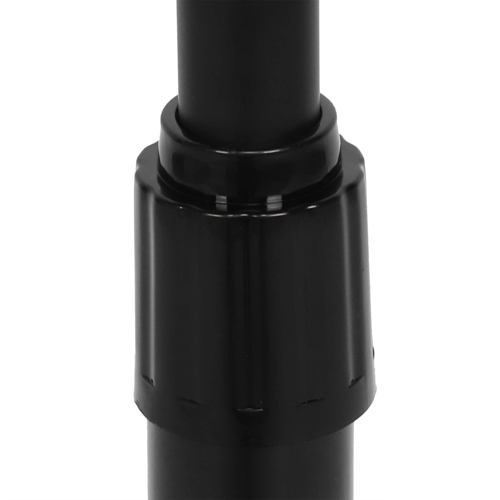 Hyuduo Dozownik Mydła, 1500 Ml Pionowy Dozownik Mydła Podłogowy Czarny Plastikowy, Bezdotykowy do Mycia Rąk z Typem Sprayu i antypoślizgową podstawą do Domowej łazienki w Kuchni (Model w sprayu