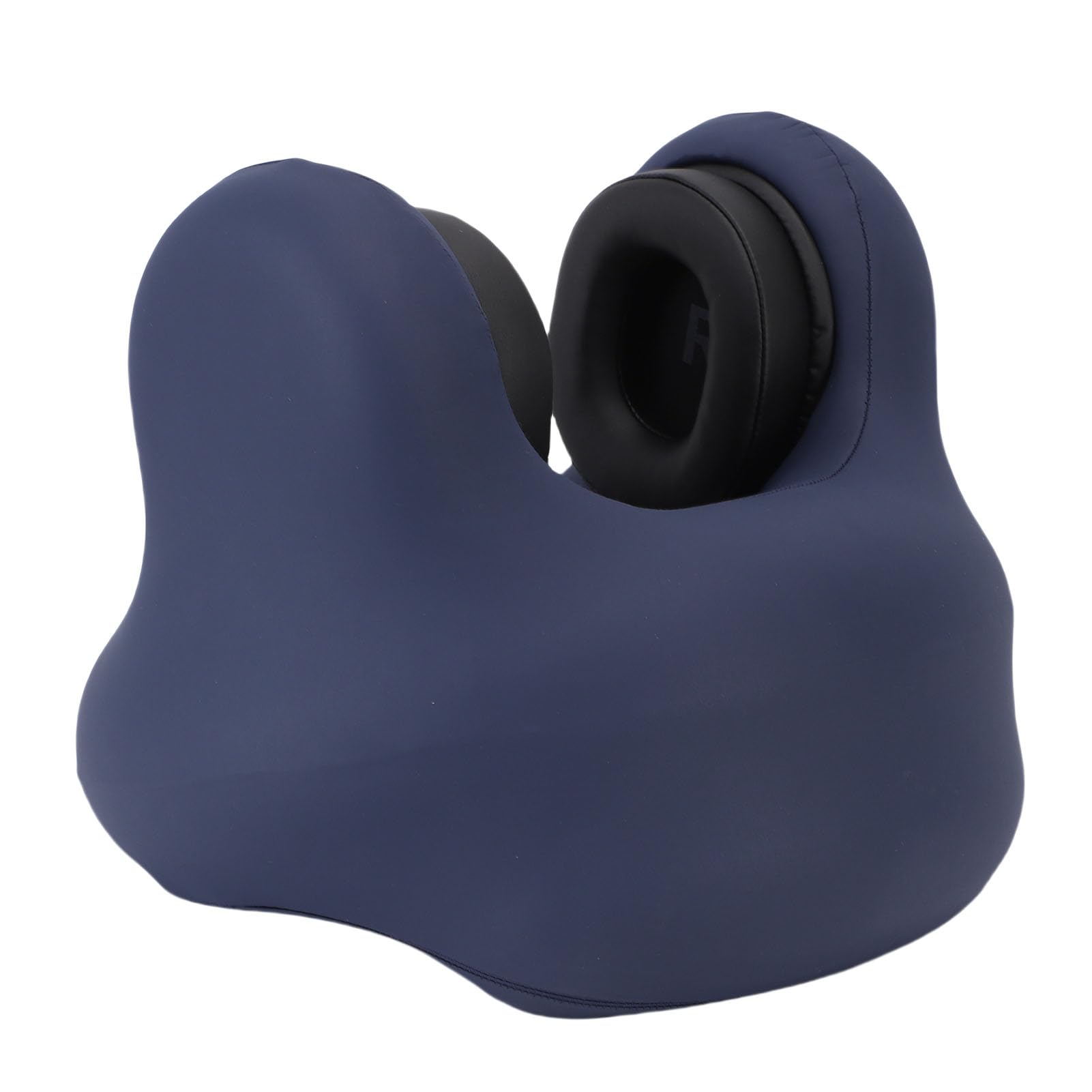 flexman Almohadas de Viaje para el Cuello, Soporte Ergonómico de 360° Almohada de Siesta de Viaje Multifuncional con Orejeras de Reducción de Ruido para Coche Tren Oficina Hogar
