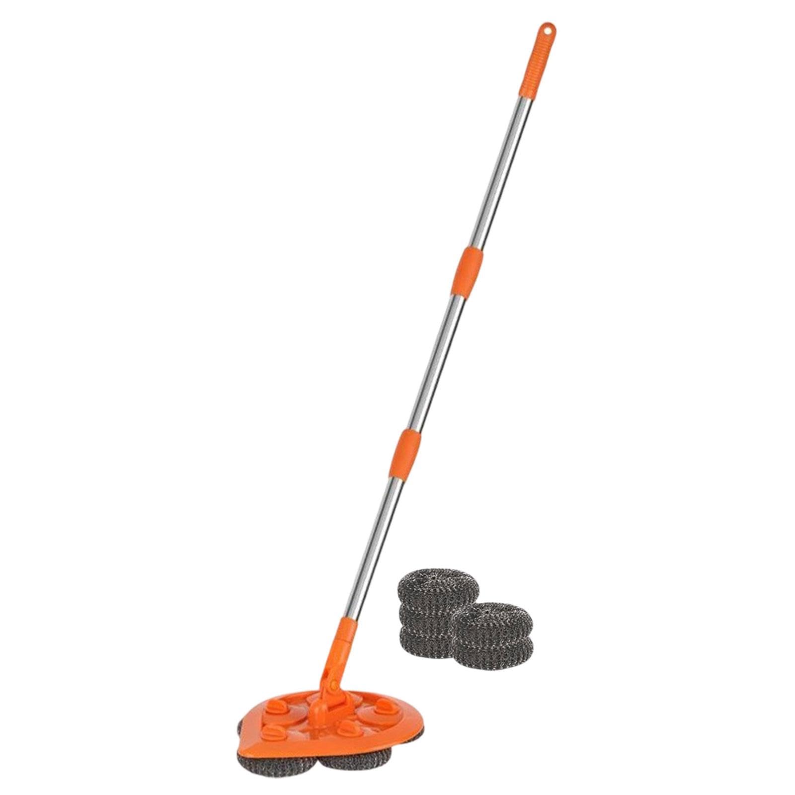Handheld Poolbürste mit Teleskopfunktion für die Reinigung von Stufen, 1 Set SEVEND