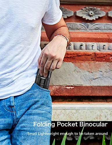 8X21 Compact Binoculars For Adults Kids, Mini Small Binocular For Bird Watching Outdoor Travel Hiking, Folding Pocket Lightweight Opera Glasses For Theater Concert Shows Women Men #TOP3