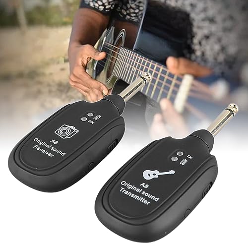 Wireless Guitar System with Precise Sound PickupGuitar Pickup SystemWireless Guitar Transmitter Receiver,Guitar Transmitter Receiver SystemDistortion & Overdrive - Image 4