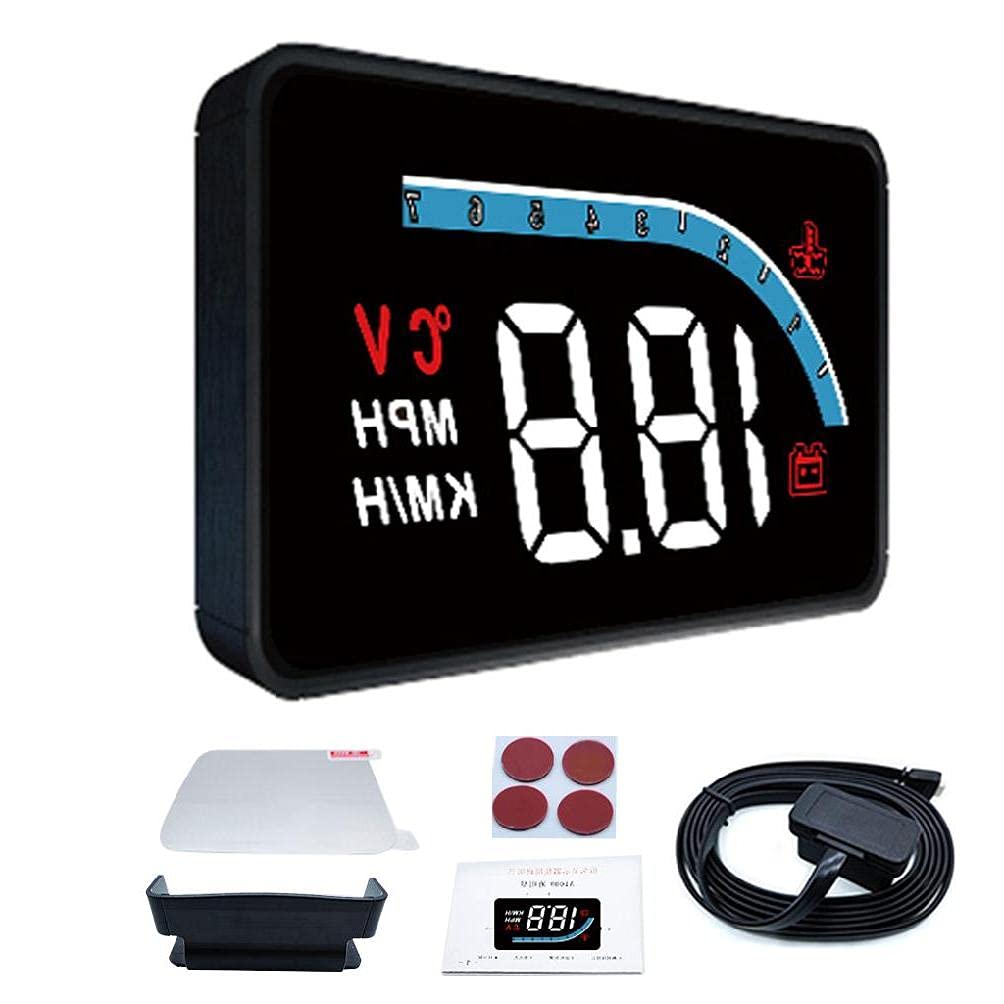 Buy L1 HUD 3inch Car Headup Display OBD Interface Plug and Play Speed
