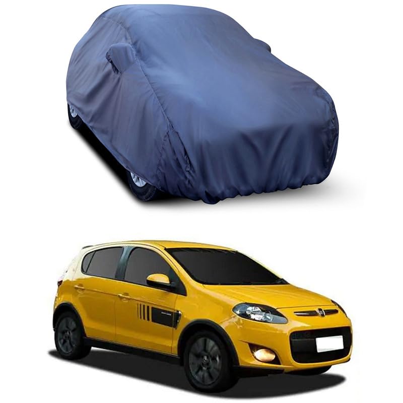 MITHILA MART�-Car Cover for Palio Stile SDX 1.3 Water Resistant|Scretch Proof|Dustproof|UV-Rays|Indoor-Outdoor Full Body Protection (Grey)