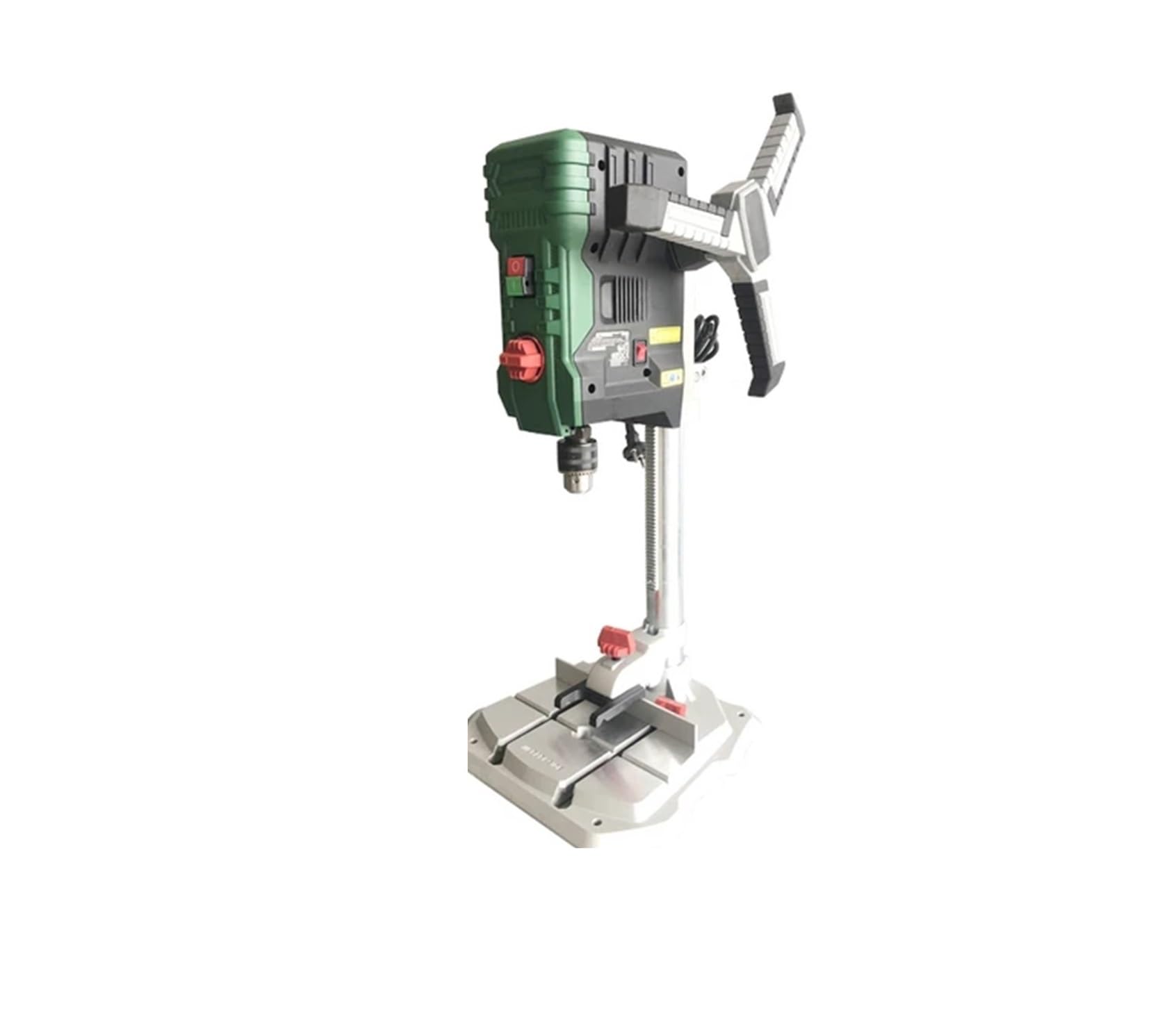 Mini taladro de columna, Taladro De Banco Con Pantalla Digital, Posicionamiento Por Infrarrojos, Velocidad Ajustable, Taladro De Banco Eléctrico For Carpintería, Máquina Herramienta, Piezas De Instrum