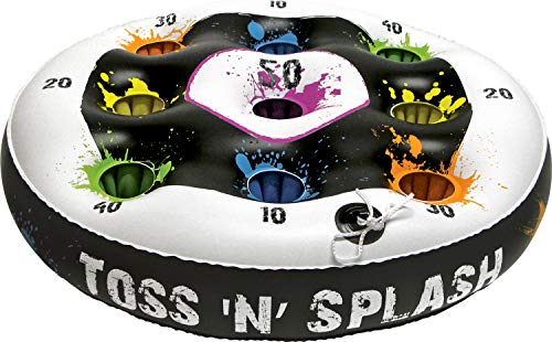 Poolmaster Toss ‘N’ Splash Inflatable Pool Game, Floating Pool Toss Game Set with Balls and Scoring Targets, Pool Party Game for Kids, Teens and Adults, Water and Lawn Play - image 7