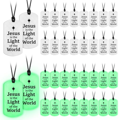Colliers phosphorescents VBS 2026 : cadeaux chrétiens pour anniversaire et église