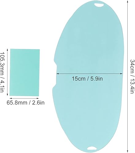 Miniatura 6 de Lente de repuesto de soldadura, 5 piezas de lente de repuesto de pantalla de visión grande, lente protectora de soldadura de PC con 3 piezas de