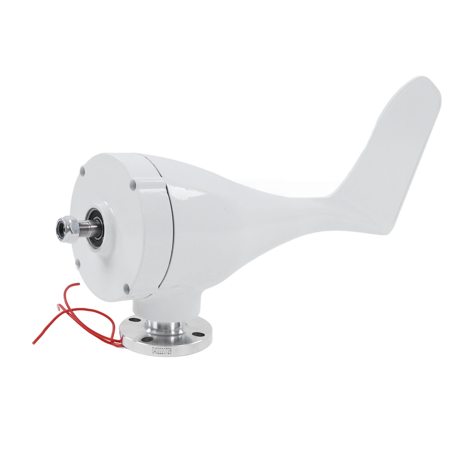Kit de Generador de Turbina Eólica, Turbina Eólica de 6 Palas de Fibra de Nailon de 200 W con Controlador, Velocidad de Arranque Baja, Imán Permanente de Guiñada Automática para Equipos de