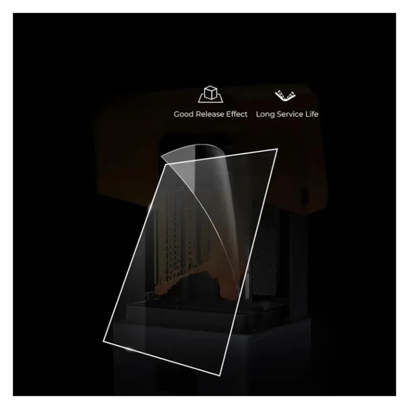 La Pellicola Compatibile Con Creality 3D 5PCS FEP, Pellicole Di Rilascio 286x198x0,15 Mm, Compatibile Con HALOT MAGE/MAGE Pro, Accessorio For Stampante 3D SLA DLP LCD Da 10 Pollici