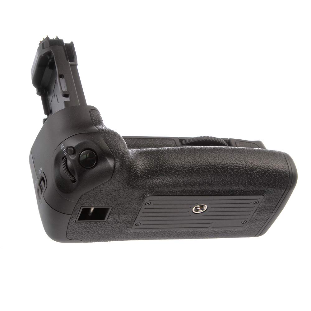 Hersmay BG-E20 Poignée d'alimentation pour appareil photo Canon 5D Mark IV, prise de vue verticale avec double compartiment de batterie, puissance étendue et ergonomie améliorée, peut contenir 2