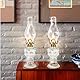 32cm Glas Petroleumlampe Öllampe Glas Klassische Retro-Dekoration Lampe Hochzeit Urlaub Dekoration Öllampe große Kapazität hohe Qualität