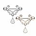 Body Accentz Nipple Piercing Fashion Body Piercing Big Zircon Rings Body Jewelry
