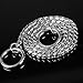 Dog P Snake Chain Chrome Plated Metal Dog Training Choke/Collar-Fully Guaranteed Against Rust Tarnish or Breakage-Recommended for Professional Training (Sliver, 4mm * 24
