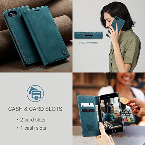 Celular Capa iPhone X/iPhone XS Case Carteira e Abre-e-Fecha de Capa Suporte Função Kickstand Pacote